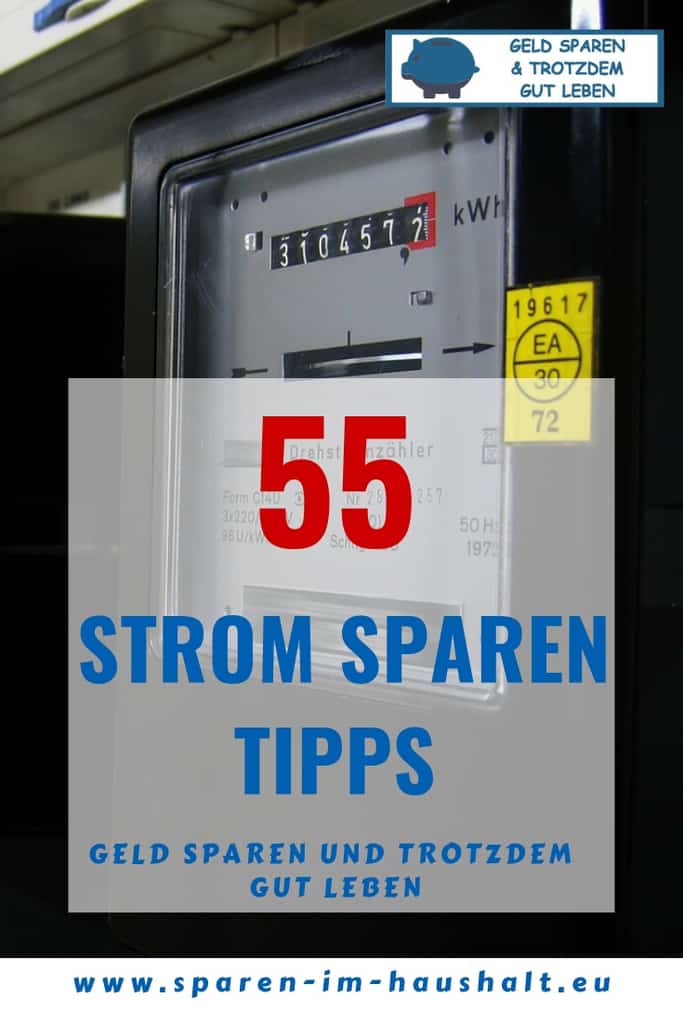 55 Strom sparen Tipps